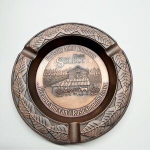Vintage Winston Select Tobacco Farm Ashtray
